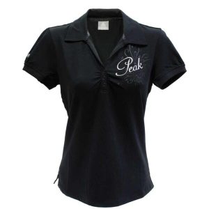 Ženska polo majica Peak F612292 - črna